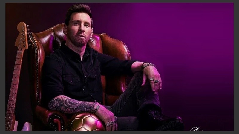 El rosarino vuelve a poner su imagen en otra marca líder del mercado