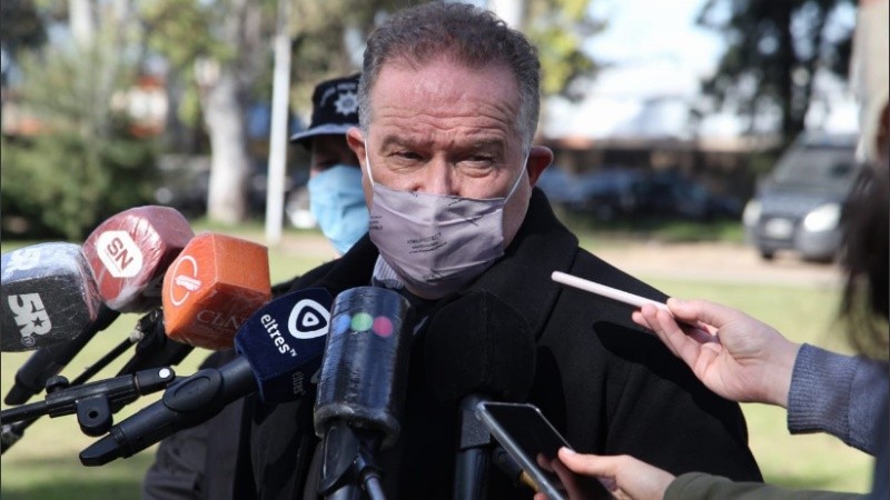 Jorge Lagna, ministro de Seguridad de Santa Fe.