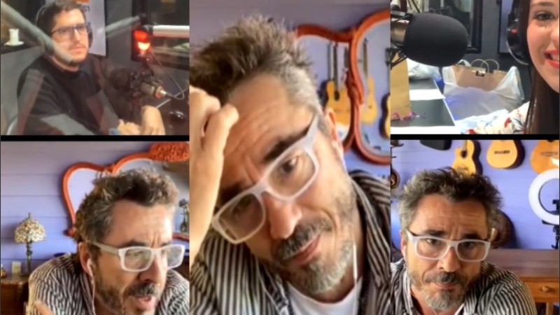 Pablo Granados durante la entrevista con Radio 2. 