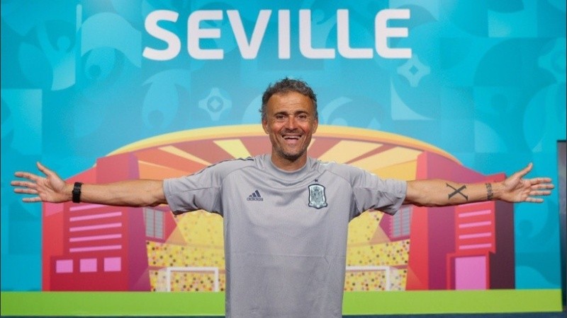 Luis Enrique es el entrenador de la selección española.