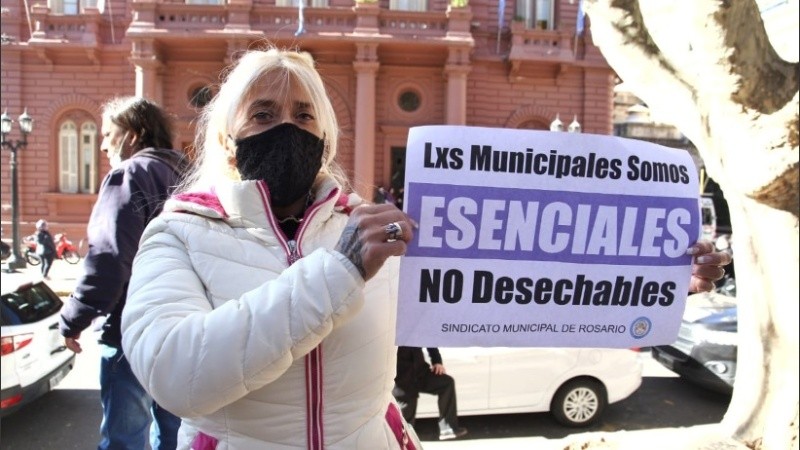 Se viene paro de municipales
