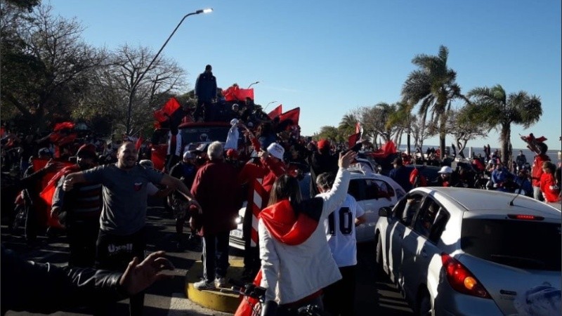 Foto del tercer día de festejos en la capital provincial. 