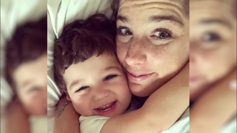 Juana Repetto y su hijo Toribio