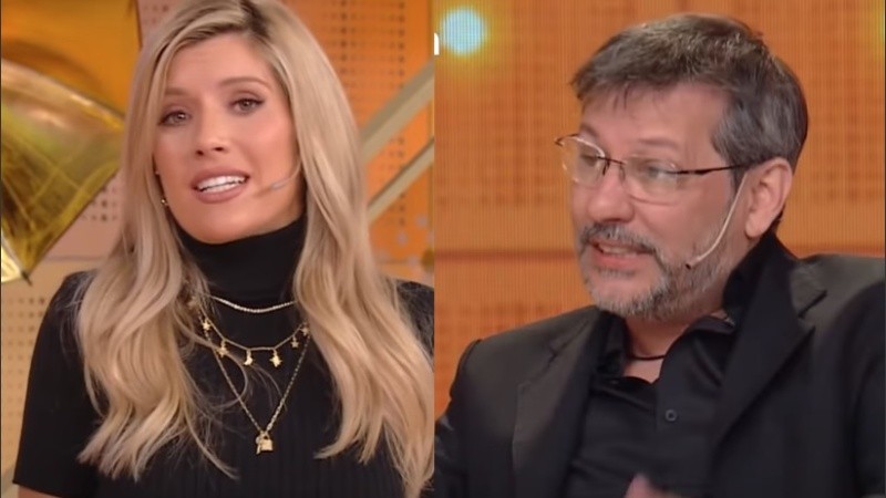 Laurita Fernández y Gabriel Cartañá, conductora y panelista de 