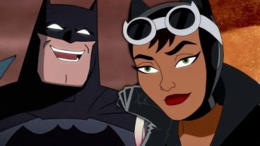 Batman y Gatúbela, en la serie animada "Harley Quinn" cuya tercera temporada se estrenará por HBO Max.