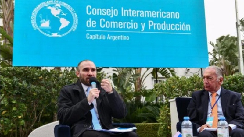 El ministro de Economía Martín Guzmán.