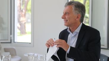 El ex presidente presentó su libro en Mendoza.