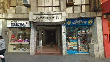 El edificio donde ocurrieron los escruches.