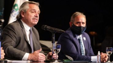 El presidente participó, por videoconferencia, del Congreso Nacional Bancario.