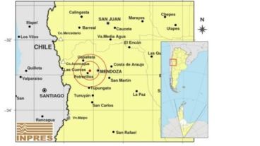 El sismo no provocó victimas.