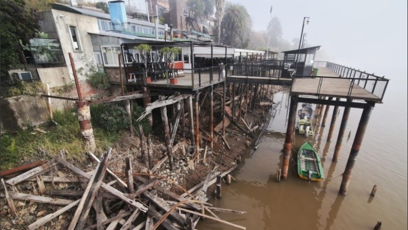 Bajante del río y deterioro de las costas, dos fenómenos que afectan a Rosario
