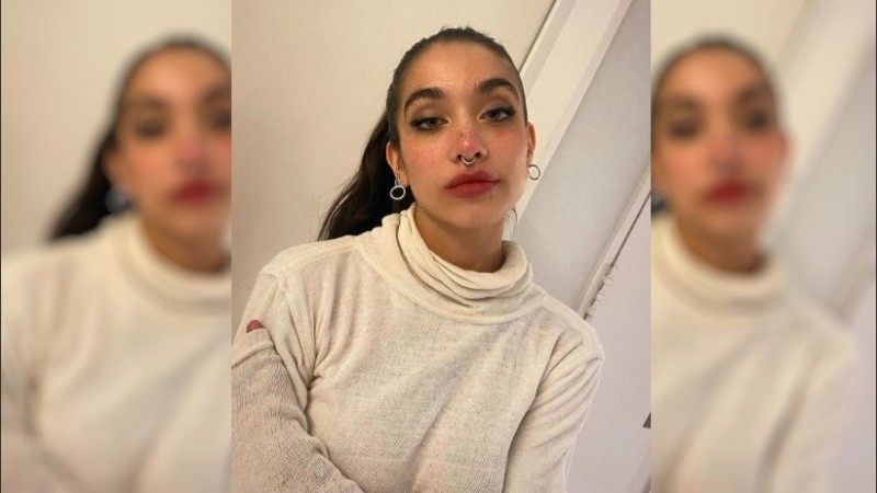 La cantante María Becerra