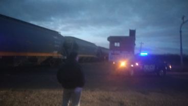 Una imagen en la zona de la cárcel después de la fuga