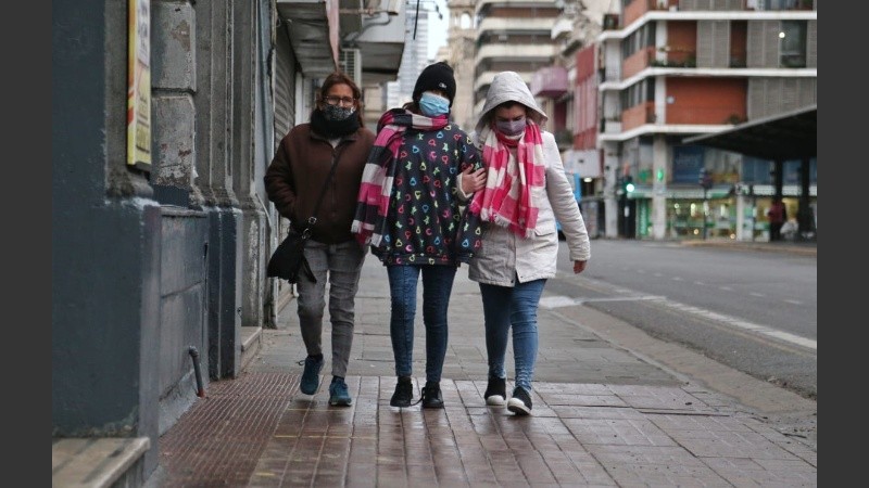 A abrigarse con todo este lunes. 