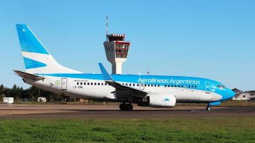 Aerolíneas Argentinas suspendió 59 vuelos.