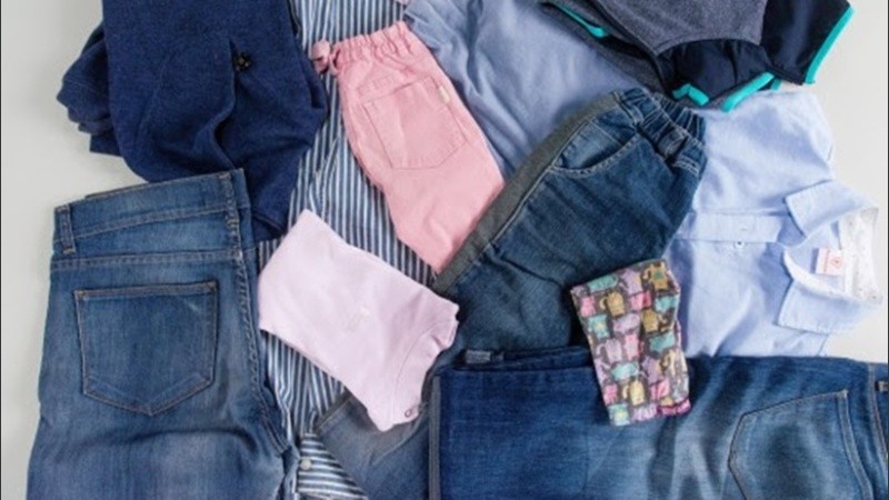 La ropa usada debe estar en buenas condiciones.