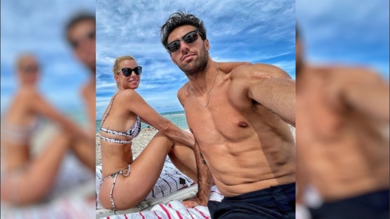 Nicole Neumann y Manu Urcera.