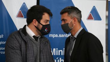 Los fiscales Ávila y Carbone.