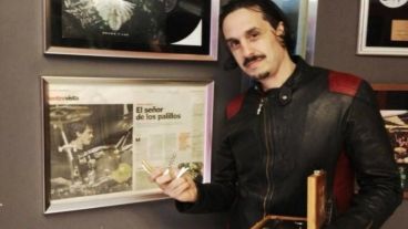 El músico Martín Carrizo