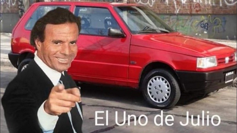 Los memes de Julio.