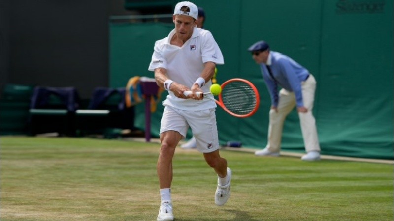 El argentino fue el último compatriota en salir de Wimbledon.