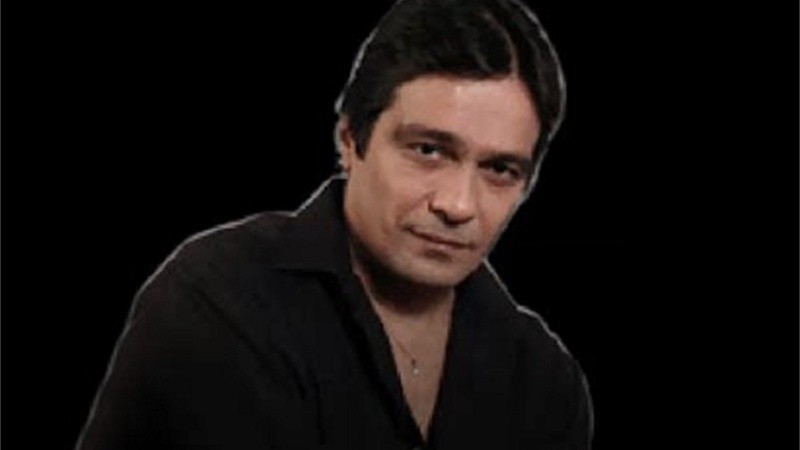 El cantante de tangos Daniel Cortés.