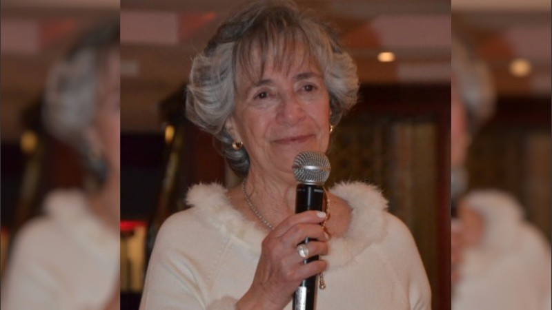 La bailarina, docente, coreógrafa y artista rosarina Martha Lozano