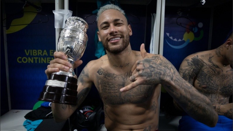 Neymar espera por Argentina y ya se siente campeón