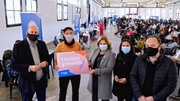 Perotti y Martorano destacaron el trabajo de los vacunatorios.