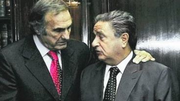 Carlos Reutemann y Eduardo Duhalde en los años '90.