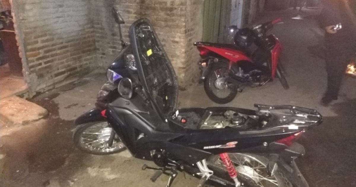  Robo al taller  nuevo allanamiento en el Fonavi culminó con el secuestro de las motos usadas por asaltantes