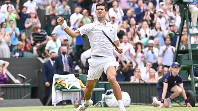 El serbio buscará su vigésimo título de Grand Slam y su sexta corona en Wimbledon.