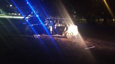 El hombre fue encontrado en el interior de un auto.