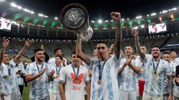 El rosarino celebra no solo la obtención del título, festeja su revancha personal.