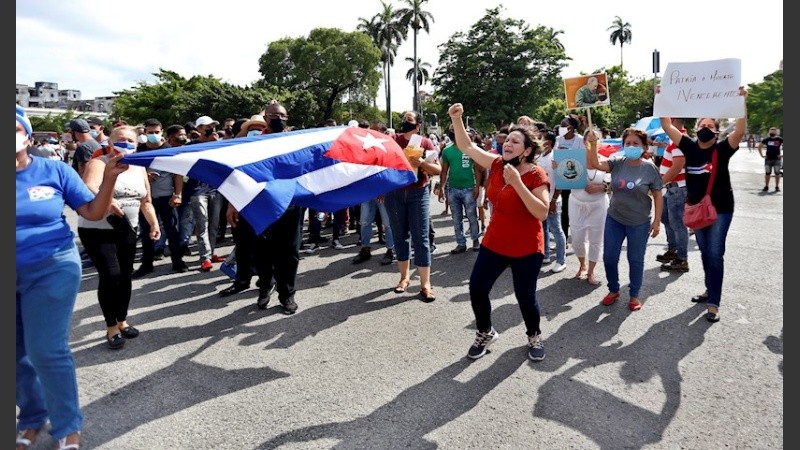 La Asamblea de la Resistencia Cubana pidió al pueblo cubano que se queda en las calles.