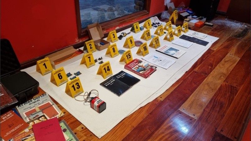 Todos los elementos secuestrados en los allanamientos al Rey de la efedrina.