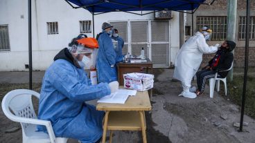 Siguen los testeos en diferentes zonas de la ciudad.