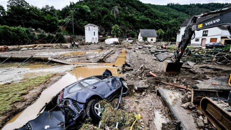 La aldea de Schuld quedó destruida por el fenómeno climático extremo.