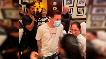 Messi pasó por Café Ragazzi, uno de los establecimientos gastronómicos más reconocidos del norte de Miami.
