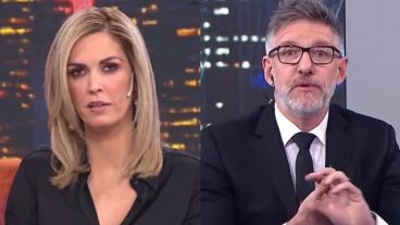 "Lo que se esconde es un enojo por la ley del aborto", le dijo Luis Novaresio a Viviana Canosa.