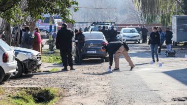 Seguían las investigaciones del feroz doble crimen en zona sudoeste.