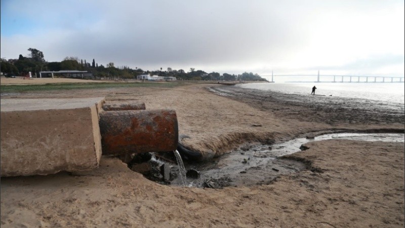 El Paraná está en su nivel más bajo desde 1944.