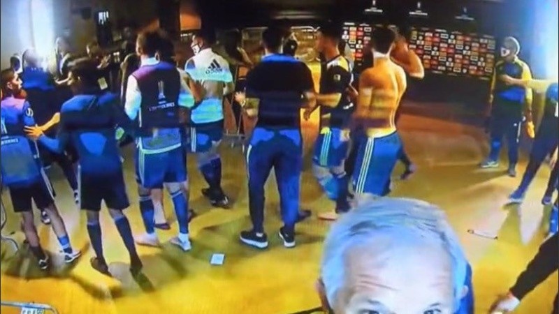 Imágenes de los incidentes en Brasil.