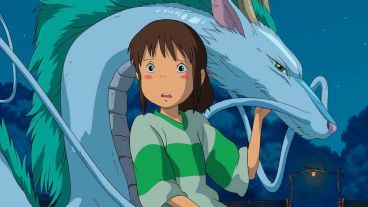 Captura de la cinta animada "El viaje de Chihiro", de Hayao Miyazaki.