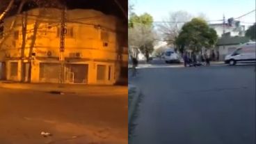 El hecho ocurrió en la esquina de Montevideo y Alsina.
