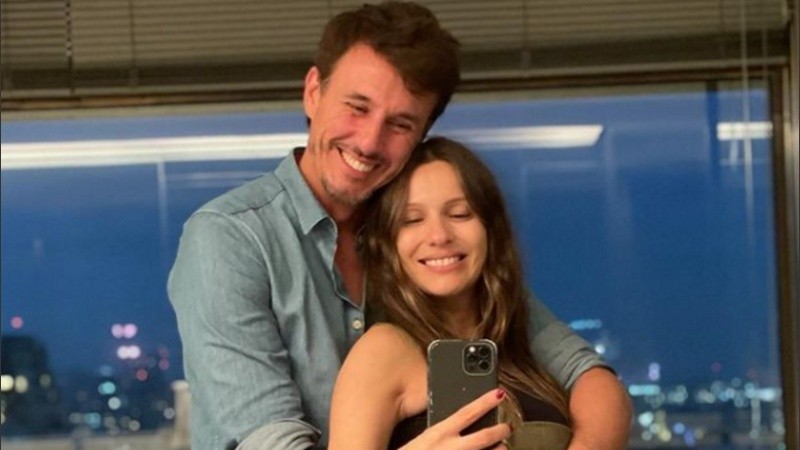 Roberto García Moritán y Pampita, en la dulce espera de Ana.