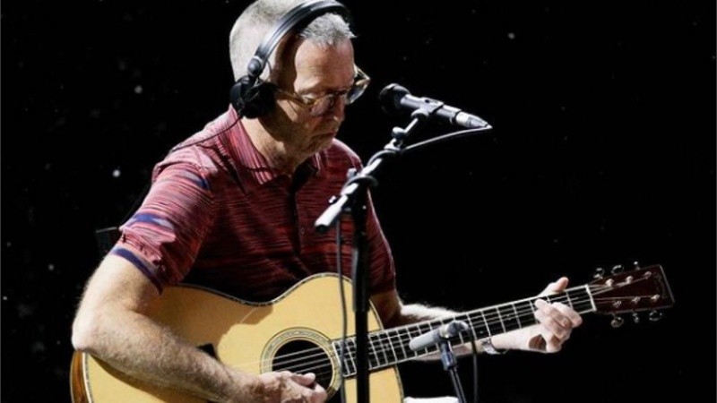 El guitarrista y compositor Eric Clapton.
