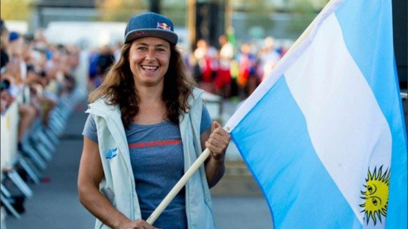 Cecilia Carranza Saroli llevará la bandera Argentina en la ceremonia inaugural.