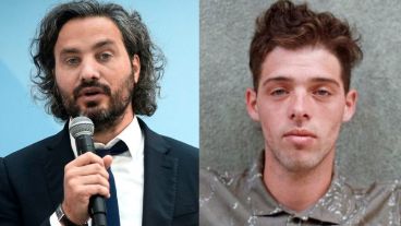 El jefe de Gabinete nacional Santiago Cafiero y el influencer Santiago Maratea.