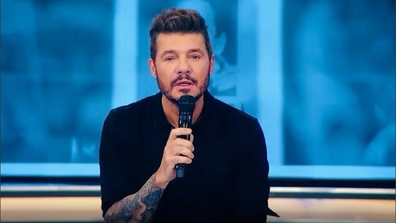 El conducto de ShowMatch,Marcelo Tinelli.